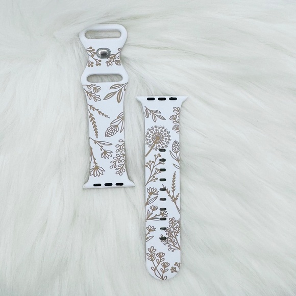 Watch Bands for Apple Watch Series 42mm 44mm 45mm 49mm White base - Picture 4 of 5